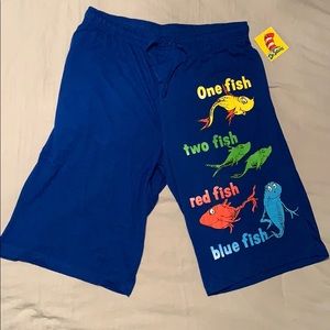 One Fish Two Fish Pajama Shorts